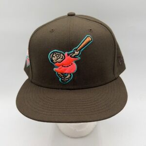 New Era 59FIFTY San Diego Padres 40th Anniversary Fitted Hat 7 1/2 Brown Pink